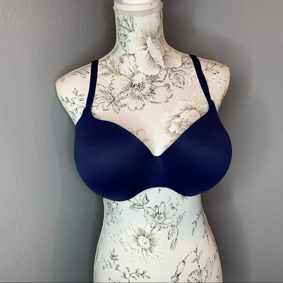 Victoria's Secret Other - 38DD Victorias Secret Navy Padded T-Shirt Bra
